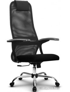 Кресло Metta SU-BU158-8 CH (темно-серый/черный)