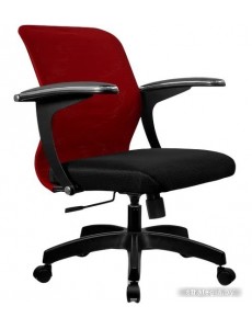 Кресло Metta SU-M-4 160/001 (бордовый/черный)