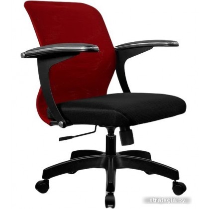 Кресло Metta SU-M-4 160/001 (бордовый/черный)