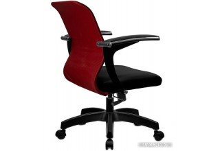 Кресло Metta SU-M-4 160/001 (бордовый/черный)