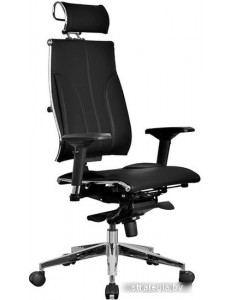 Кресло Metta Yoga 4D Free LUX OEC (экокожа, черный)