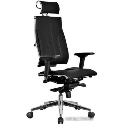 Кресло Metta Yoga 4D Free LUX OEC (экокожа, черный)