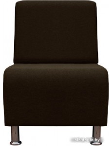 Интерьерное кресло Brioli Руди (рогожка, J5 коричневый)