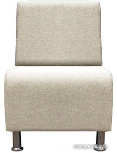 Интерьерное кресло Brioli Руди (рогожка, J1 кремовый)