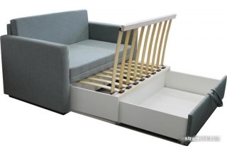 Brioli Пино П двухместный (рогожка, J17 темно-синий)