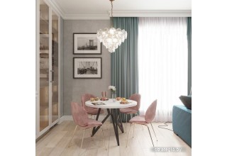 Домус Оригами-1 (белый/черный)