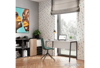 Домус Старк-2 (белый/металл графит)