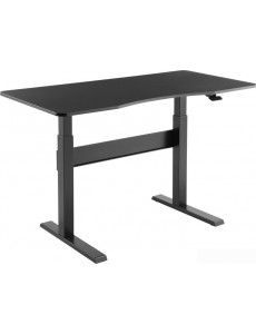 ErgoSmart Air Desk L (черный)