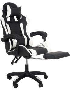 Кресло Calviano 1583 (черный/белый)