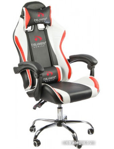 Кресло Calviano Asti Ultimato (черный/белый/красный)