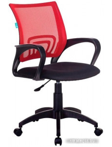Кресло Бюрократ CH-695NLT (черный/красный)