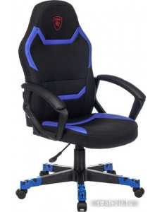 Кресло Бюрократ Zombie 10 (черный/синий)