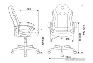 Zombie 11LT (черный/синий)