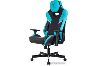 Кресло Knight Thunder 5X (черный/голубой)
