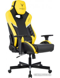 Кресло Knight Thunder 5X (черный/желтый)