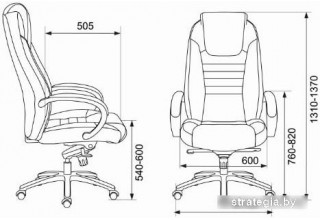 Бюрократ T-9923SL/BLACK (черный)