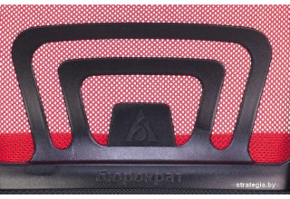 Бюрократ CH-695N/R/TW-11 (черный/красный)