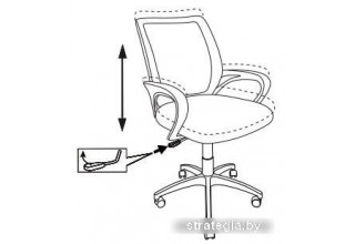 Бюрократ CH-695NLT (черный/темно-серый)