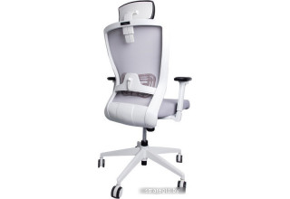 Chair Meister Art line (белая крестовина, серый)