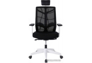 Chair Meister Nature II Slider 3D (белая крестовина, черный)