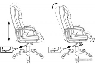 Бюрократ CH-839 (черный)