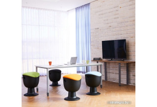 Chair Meister Tulip (черный пластик, желтый)