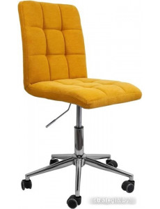 Кресло AksHome Fiji (желтый/хром)