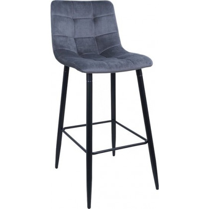 AksHome Stella (серый велюр HLR21/черный)