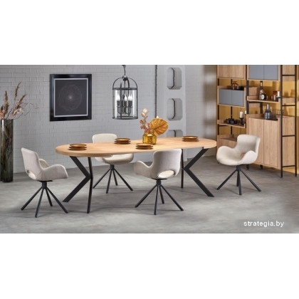 Halmar Peroni 100 (дуб золотой/черный)