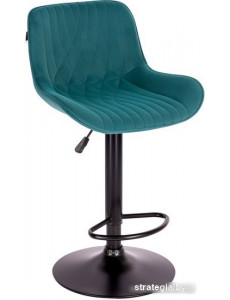 Стул Everprof Grace Black (ткань, темно-зеленый)