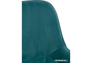 Стул Everprof Grace Black (ткань, темно-зеленый)