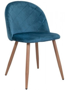 Стул Седия Honnor 67620 (голубой/дуб)