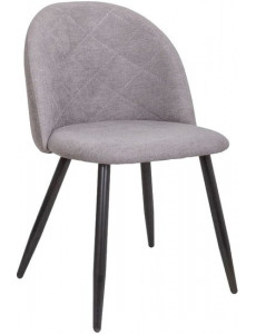 Стул AksHome Honnor 70040 (светло-серый 1701-26/черный)