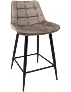 Стул AksHome Linx 86207 (бежевый велюр G062-13/черный)