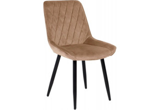 AksHome Nika 72324 (бежевый велюр HLR-08/черный)