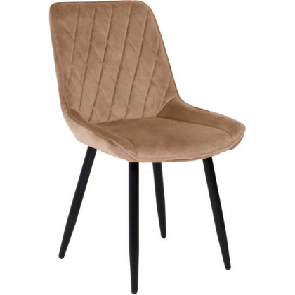 AksHome Nika 72324 (бежевый велюр HLR-08/черный)