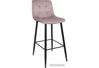 AksHome Stella (пыльная роза, велюр HLR25/черный)