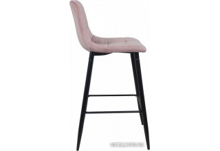 AksHome Stella (пыльная роза, велюр HLR25/черный)