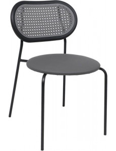 Стул AksHome Teo (серый/черный)