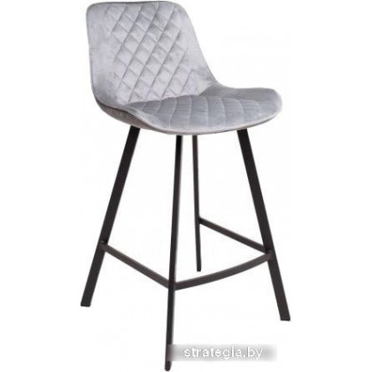 AksHome Leros (светло-серый велюр HLR-20/черный)