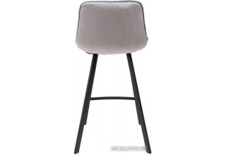 AksHome Leros (светло-серый велюр HLR-20/черный)