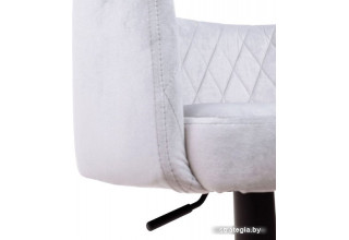 AksHome Saba (светло-серый велюр HCJ-37/черный)