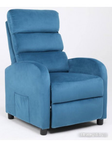 Реклайнер Calviano 2164 (велюр синий)