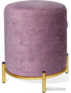 Пуфик Sheffilton SHT-B6 208958 (пыльная роза/золото)