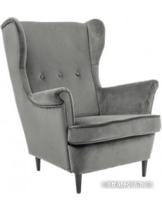 Интерьерное кресло Signal Lord Velvet Bluvel 14 (серый)