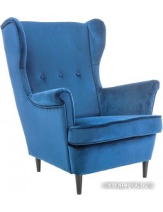 Интерьерное кресло Signal Lord Velvet Bluvel 86 (синий)