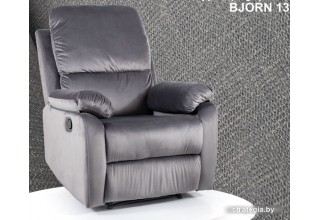 Реклайнер Signal Spencer 1 Velvet Bjorn 13 (серый)