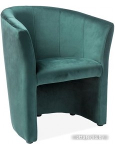 Интерьерное кресло Signal TM-1 Velvet (темно-зеленый)