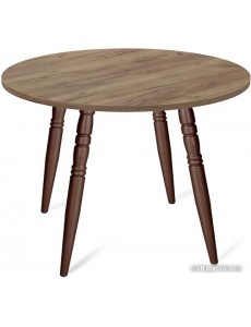 Кухонный стол Sheffilton SHT-TU15/90 ЛДСП (медный металлик/дуб галифакс табак)