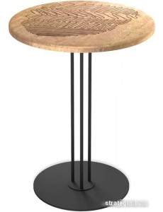 Журнальный столик Sheffilton SHT-CT44-1/H43 (тирион/черный муар)